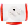 Image de Bloc prise Triplite 3x16A rotatif - WATT&CO - Rouge