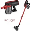 Image de TECHWOOD Aspirateur balai 2 en 1 TAS-659 - 600 W - Noir et rouge