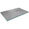 Image de Bac receveur de douche à carreler 90x140cm recoupable sur mesure pour douche à litalienne