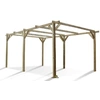 Image de Carport Henri 1 Voiture Bois Traité Autoclave