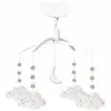 Image de Mobile Trousselier Musical Nuages Étoiles Multicolor Plastique Coton