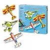 Image de Maquettes Deco Crealign 3 Avions Bleu Autre(s) Matière(s)