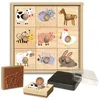 Image de Coffret Tampons Les Animaux De La Ferme - Etui