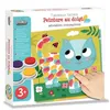 Image de Coffret Peinture au doigt adorables compagnons - CreaLign - Enfant - Vert - Lavable