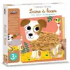 Image de Tableaux À Lacer Crealign 18 X 18 Cm Multicolor Carton