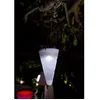 Image de LUMISKY Balise suspendue lumineuse solaire LED -10x10x34cm - Blanc froid