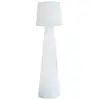 Image de Lampadaire Extérieur Sans Fil - Lady C110 - Led Multicolore Dimmable - Abat-jour Ondulé - Télécommande - H110 Cm