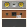 Image de Enceinte centrale Art and Symphony Birmingham 3.2 - Marron - 2 voies - 180W - Home cinema