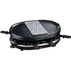 Image de Appareil à Raclette / Pierre A Griller - H.Koenig - RP80 - Noir - 8 personnes