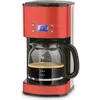 Image de Cafetière filtre programmable H.KOENIG MG30 rouge - 12/20 tasses - arrêt automatique