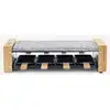 Image de Appareil A Raclette Hkoenig - Wod8 - Jusqu'a 8 Personnes - Pierre A Cuire - Design Bois - 1200w