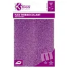Image de Flex Thermocollant Paillettes - Violet - 15 X 20 Cm