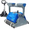 Image de Robot Electrique De Piscine Fond, Parois Et Ligne D'eau Avec Chariot Dolphin Ms4