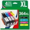 Image de 123consommables - 364xl - Pack 4 Cartouches D'encre Compatibles Avec Hp 364 364xl Pour Officejet 462