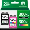 Image de Pack Compatible 2 Cartouches Hp 300 Xl Noir Et Couleur