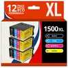 Image de 123consommables - Pgi-1500xl - Cartouches D'encre Compatibles Avec Canon Pgi-1500xl Pgi-1500 Pour Ma