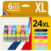 Image de 123consommables - 24xl - Cartouches D'encre Compatible Pour Epson Expression Home Xp-850 Xp-750 Xp-9