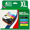Image de 123consommables - 903 Xl - Cartouche Compatible Avec Hp 903 903xl Cartouches D'encre Pour Hp Officej