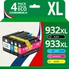 Image de 123consommables - 932xl 933xl - Cartouche Compatible Avec Hp 932 933 932xl 933xl Pour Officejet 6600
