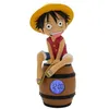 Image de Réveil figurine - TEKNOFUN - Luffy sur tonneau One Piece