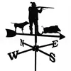 Image de Girouette Chasseur en fer forgé petit modèle