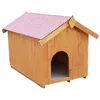Image de Niche à chien toit bitumé bipente 077m² - Pour petits chiens