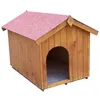 Image de Niche à chien toit bitumé bipente 096m² - Pour petits chiens