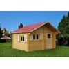 Image de Abri de jardin 2496m² en bois massif - Double rainurage