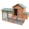 Image de Poulailler bicorps grande taille double toit bitumé 213m² - Pour 5-8 poules