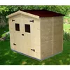 Image de Abri de jardin 504m² en bois - Toiture en plaques ondulées