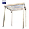 Image de Habrita - Carport autoclavé toit plat économique avec couverture surface 4 m2 - CAR2020TA Habrita Foresta