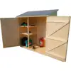 Image de Abri Mural De Rangement Avec Étagère