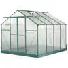 Image de Serre Jardin Aluminium - Avec Base Et 2 Fenêtres / 7,44 M2