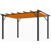 Image de Pergola 100% Aluminium Couleur Rouille 4,00 X 3,00 X 2,30 M - 12 M2