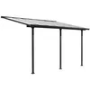 Image de Toit-terrasse aluminium 1283 m² - 418 x 307 cm - Gris anthracite