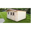 Image de Abri De Jardin Bois Palerme, 12m2, 4x3m, Épaisseur 28mm