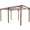 Image de HABRITA Pergola en sapin traité très haute température à 215°C - 296 x 500 cm