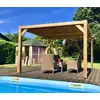 Image de Pergola Thermauvent En Bois Avec Vantelles Mobiles Sur Toit