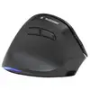 Image de Souris Ergonomique Sans Fil - - Ergo Lumi - 6 Boutons - Rétroéclairée - Noir