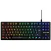 Image de Clavier Gamer Keyz Plati. Tkl Format Tkl Mécanique (switch Rouge) Low Profile Rgb Noir