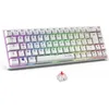 Image de Clavier Gamer Sans Fil - Keyz Titan - Mécanique (switch Rouge) - Azerty - Triple Mode - Rgb - Blanc