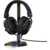 Image de Support casque gamer - The G-Lab - K-STAND-NEON RGB - HUB USB/USB-C - Filaire - Éclairage RGB - Noir