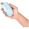 Image de Souris Sans Fil Bluestork Office 35 Bleu Clair Design Compact Bureau Pc Mac 9x4x14 Cm