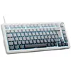 Image de Clavier gamer magnétique 75% - THE G-LAB - Keyz Elite 300 HE GRW - AZERTY FR - Switchs Hall Effect hot-swap - 8000 Hz RGB