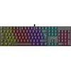 Image de Clavier gamer mécanique - Switch rouge - THE G-LAB - KEYZ RADIUM - 100% - Filaire - Rainbow