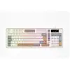 Image de Clavier Gamer Membrane - Touches Silencieuses - Keyz Caesium Ex - 100% - Filaire - Rétroéclairage Rainbow