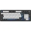 Image de Clavier Magnétique Gamer - Pbt Double Injection - Keyz Elite 400 He - 96% Azerty - Rgb - Noir Et Bleu