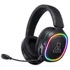 Image de Casque Gaming Sans Fil The G-lab Korp Rubidium Rgb Noir 50 Mm Micro Rétractable
