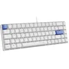 Image de Clavier Gamer - The G-Lab - KEYZ HYDROGEN - 60% Format Compact - Touches bleus - Filaire -BLANC