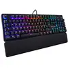 Image de Clavier Gamer - Keyz Rubidium - Mécanique (switch Rouge) - Repose Poignet - Rgb - Filaire - Azerty - Noir